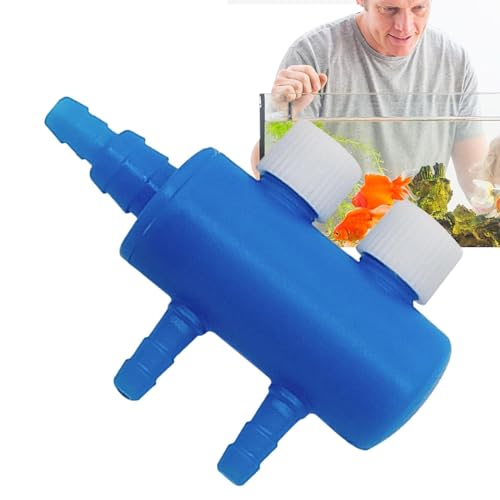 Zqkimzi Fish Tank Air Control Valve, Air Control Valves for Airline Tubing, Aquarium Air Control Lever Valve Distributor Splitter Airline Tube Connector Zqkimzi Fish Tank Air Control Valve, Air Control Valves for Airline Tubing, Aquarium Air Control Lever Valve Distributor Splitter Airline Tube Connector von Zqkimzi