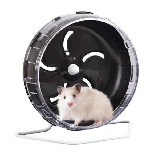 Zqkimzi Hamsterrad | Hamster Fitnessrad Mit Verstellbarem Standfuß,Käfig Laufrad Spielzeug Kleintier Aktivitätszubehör Für Wohnheim Schlafzimmer Wohnzimmer Zqkimzi Hamsterrad | Hamster Fitnessrad Mit Verstellbarem Standfuß,Käfig Laufrad Spielzeug Kleintier Aktivitätszubehör Für Wohnheim Schlafzimmer Wohnzimmer von Zqkimzi