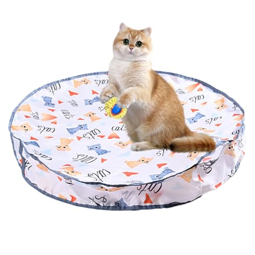 Zqkimzi Hiding Cat Toy, Rolling Ball Toy, Toy, Cat Play Mat, Indoor Cat Toy, 70x12 cm, / 27.56x4.72in, Interactive Cat Toy for Living Room, Bedroom or Balcony Zqkimzi Hiding Cat Toy, Rolling Ball Toy, Toy, Cat Play Mat, Indoor Cat Toy, 70x12 cm, / 27.56x4.72in, Interactive Cat Toy for Living Room, Bedroom or Balcony von Zqkimzi