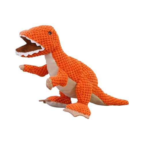 Zqkimzi Plush Chew Dog Toys, Squeaky Teething Animal Toy, Bite Resistant Soft Plush, Indoor Outdoor Pet Entertainment for Puppies and Dogs, Garden Park Playtime Companion, 26x34x5cm von Zqkimzi