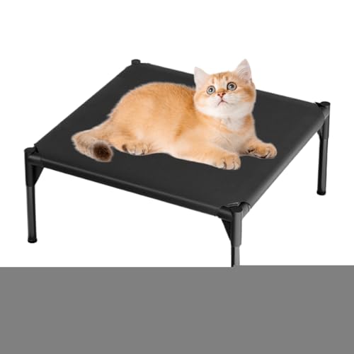 Zqkimzi Raised Dog Bed, Pet Cot, Waterproof Elevated Design, Heavy-Duty Metal Frame, Outdoor Resting Bed for Small, Medium, Large, Dogs, and Puppies, 19.29x19.29x7.48 Inches Zqkimzi Raised Dog Bed, Pet Cot, Waterproof Elevated Design, Heavy-Duty Metal Frame, Outdoor Resting Bed for Small, Medium, Large, Dogs, and Puppies, 19.29x19.29x7.48 Inches von Zqkimzi