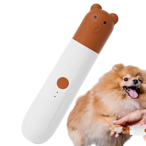 Zqkimzi Rechargeable Dog Nail Grinder, Electric Pet Nail Trimmer, Professional Pet Nail Grinder, Dog and Cat Nail Trimmer, LED Dog Nail Grinder, Smooth Grooming Nail Grinder, for Pets, Cats, Dogs Zqkimzi Rechargeable Dog Nail Grinder, Electric Pet Nail Trimmer, Professional Pet Nail Grinder, Dog and Cat Nail Trimmer, LED Dog Nail Grinder, Smooth Grooming Nail Grinder, for Pets, Cats, Dogs von Zqkimzi