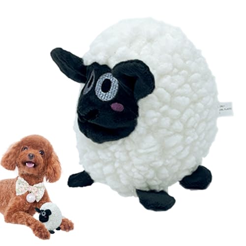 Zqkimzi Squeaky Dog Toys, Tough Crinkle Chew Toys Dogs, Washable Plush Duck Sheep Bunny Shapes, Interactive Pet Supplies, Sturdy Animal Toy for Small Medium Breeds, 100g Zqkimzi Squeaky Dog Toys, Tough Crinkle Chew Toys Dogs, Washable Plush Duck Sheep Bunny Shapes, Interactive Pet Supplies, Sturdy Animal Toy for Small Medium Breeds, 100g von Zqkimzi