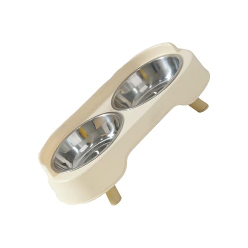 Edelstahl Katzenschale Mit Basisofa Design Schocksicherer Kapazität Schocksichere Haustierschale Set Moderne Katzen Mit Basis von Zqxnt