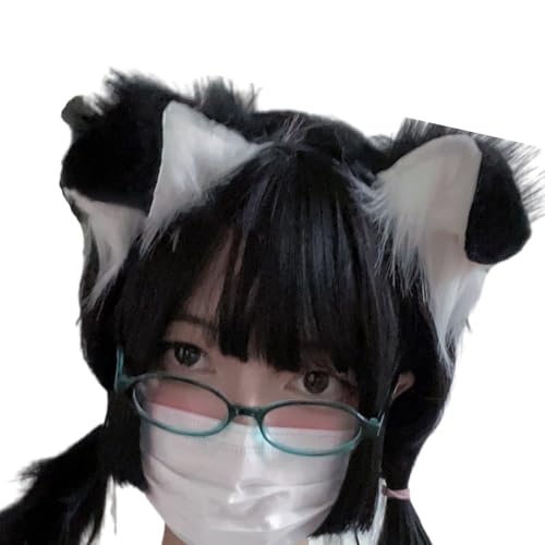 Hundeohren Plüsch Stirnband Weich Bequeme Kopfbedeckung Pelzige Tierohrkostüm Accessoire Für Partys Und Cosplay Hundeohren Plüsch Stirnband Weich Bequeme Kopfbedeckung Pelzige Tierohrkostüm Accessoire Für Partys Und Cosplay von Zqxnt