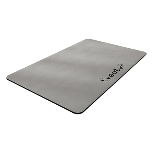 Zqxnt Unordentliche Trinkerlösung Matte Für Haustiere Hochkapazität Absorption Anti Färbebereich Hundekatze Fütterungsbereich Protektor Hohe Absorption Katzen Lebensmittelschale Matte von Zqxnt