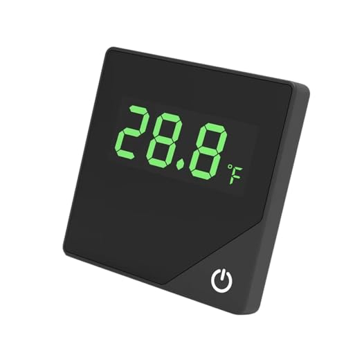 Zqxnt Aquarien Mit Hohen Tiefstständen Alarm LED Screen Siebs Temperatursensoren Zur Präzisen Temperaturüberwachung Hoher Genauigkeit Aquarien von Zqxnt