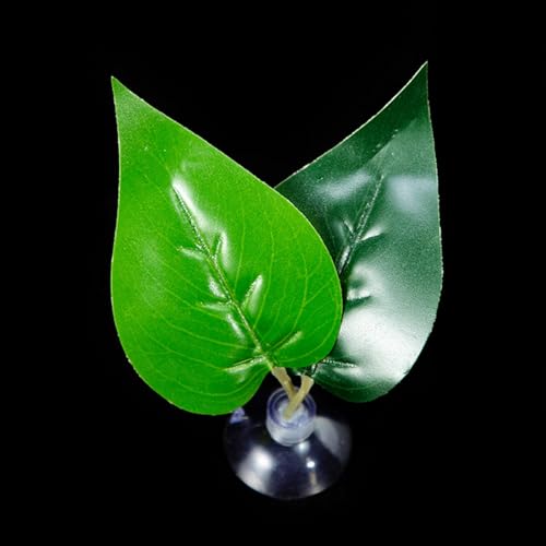Zqxnt Bettas Fischblattpolster Doppelblatt Hängematte Ruhende Bett Sichere Umwelt Bettas Laichbett Aquarien Landschaft Accessoire Betta Fisch von Zqxnt