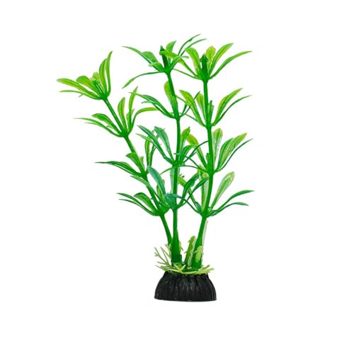 Zqxnt Fishtank Künstliche Pflanzenlandschaft Fischtanks Dekorationen Für Aquarien Terrarium Garnelenblattschmuck Lebensraum Aquariumdekorationen von Zqxnt