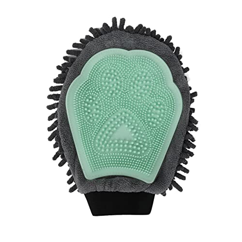 Zqxnt Hunde Haarentfernung Bürste Hundemassage Handhaarentfernung Handschuh Haustier Bad Pfeife von Zqxnt