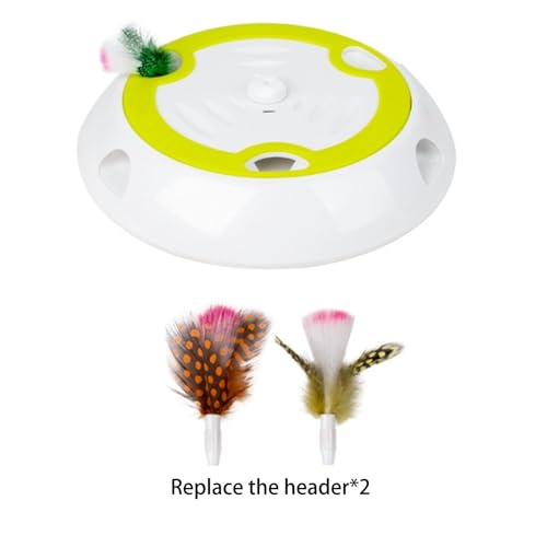 Zqxnt Intelligent Kitten Entertainment Toy Rotierende Plüsch Und Spiele Für Übungsjagd Simulation Tool Kätzchen Spielzeug Mit Abnehmbaren Teilen von Zqxnt