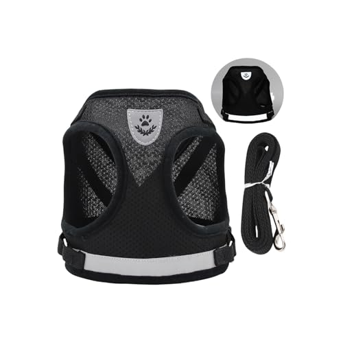 Zqxnt Kühlung Hundekabelbaum Reflektierender Netto Brustgurt Mit Seil Sicheres Wechsgetriebe Haustier Outdoor Accessoires Kleinhunde Sicherheitsweste von Zqxnt