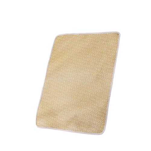 Zqxnt Kühlung Pet Bettmatte Für Hundekatzen Atmungsaktiv Gewebte Rattan Wärmereduktionskissen Für Verschiedene Größe PET Wetter WETEREN Verwenden Sie Rattan Kühlkissen von Zqxnt