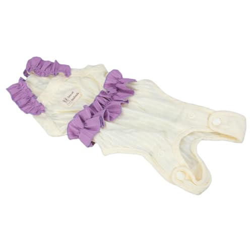 Zqxnt Verstellbare Katzen Recovery Jumpsuit Baumwollschutzbekleidung Verhindert DASS Licking Die Heilung Für Kastrische Katzen Atmungsaktive Erholungsanzug Fördert von Zqxnt