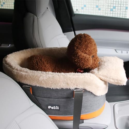 Autositz Für Kleine Hunde und Katzen Konsolen Autositz Für Hunde Rutschfester Sitz Für Hunde Und Katzen Tasche Für Haustiere Mit Griff, 42 x 23 x 23 cm Autositz Für Kleine Hunde und Katzen Konsolen Autositz Für Hunde Rutschfester Sitz Für Hunde Und Katzen Tasche Für Haustiere Mit Griff, 42 x 23 x 23 cm von Zuasdvnk