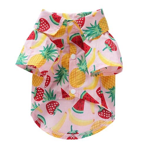 Zuasdvnk Fruit Dog Shirt | Atmungsaktives Haustier-T-Shirt – Hundebekleidung, Obst-Aufdruck, Welpen-Outfit, Haustier-T-Shirt, Hunde-Shirt für kleine und mittelgroße Hunde, Sommer Zuasdvnk Fruit Dog Shirt | Atmungsaktives Haustier-T-Shirt – Hundebekleidung, Obst-Aufdruck, Welpen-Outfit, Haustier-T-Shirt, Hunde-Shirt für kleine und mittelgroße Hunde, Sommer von Zuasdvnk