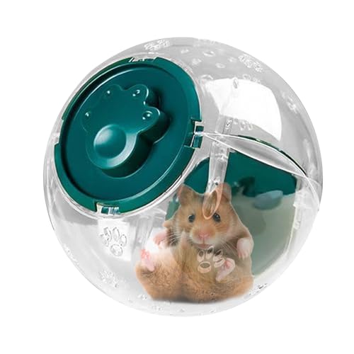 Zuasdvnk Hamster -Übungskugel, Rennmachball - Transparent Lauf Hamsterrad,Radkäfigzubehör für kleine Haustiere lustige Momente für Familienfreunde Kinder Erwachsene Zuasdvnk Hamster -Übungskugel, Rennmachball - Transparent Lauf Hamsterrad,Radkäfigzubehör für kleine Haustiere lustige Momente für Familienfreunde Kinder Erwachsene von Zuasdvnk
