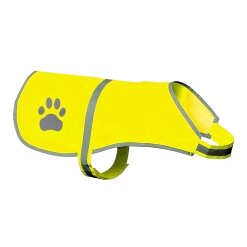 Zuasdvnk Hunde-Jagdweste, fluoreszierende Hundeweste – hohe Sichtbarkeit, Haustier-Wanderausrüstung für Spaziergänge, Training, Jagd, Sicherheitsdienst, Bau von Zuasdvnk