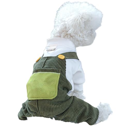 Zuasdvnk Hunde-Pyjama, niedlicher Haustier-Einteiler, stilvoller Welpen-Jumpsuit, bequeme Welpen-Outfits, Hunde-Body, Einteiler für kleine und mittelgroße Hunde Zuasdvnk Hunde-Pyjama, niedlicher Haustier-Einteiler, stilvoller Welpen-Jumpsuit, bequeme Welpen-Outfits, Hunde-Body, Einteiler für kleine und mittelgroße Hunde von Zuasdvnk
