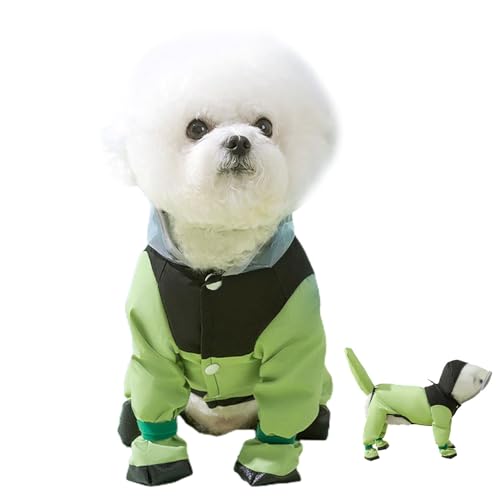 Zuasdvnk Hunde-Regenmantel – Wasserdichter TPU-Hunde-Regenmantel, bequem, vollständiger Schutz, Regenjacke mit transparenter Krempe, stilvolles Haustierzubehör für den Außenbereich Zuasdvnk Hunde-Regenmantel – Wasserdichter TPU-Hunde-Regenmantel, bequem, vollständiger Schutz, Regenjacke mit transparenter Krempe, stilvolles Haustierzubehör für den Außenbereich von Zuasdvnk
