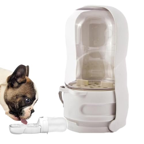 Zuasdvnk Hunde-Wasserflasche mit Futternapf | 2-in-1 Haustierbedarf Trinken | Hunde-Reisezubehör, Wasserspender für Haustiere, integrierter Aktivkohlefilter für Spaziergänge, Wandern Zuasdvnk Hunde-Wasserflasche mit Futternapf | 2-in-1 Haustierbedarf Trinken | Hunde-Reisezubehör, Wasserspender für Haustiere, integrierter Aktivkohlefilter für Spaziergänge, Wandern von Zuasdvnk