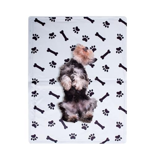 Zuasdvnk Hundekühlungsdecke, Haustierkühl Matte - Chill Matte für Katzenhunde - Einfach waschbares Haustierbett, Schlafkissen, kühles Eiskissen für Zwingerkisten Zuasdvnk Hundekühlungsdecke, Haustierkühl Matte - Chill Matte für Katzenhunde - Einfach waschbares Haustierbett, Schlafkissen, kühles Eiskissen für Zwingerkisten von Zuasdvnk