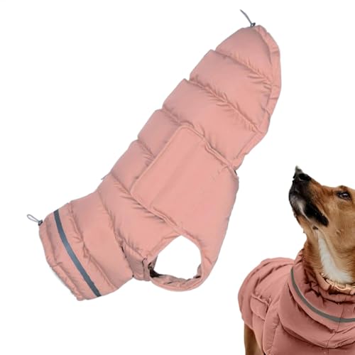 Zuasdvnk Hundemantel für kaltes Wetter, wasserdichte Hunde-Schneejacke, winddicht, für kaltes Wetter, dickes Hunde-Winterzubehör für Haustiere, Hunde, Winter, Regen, Schnee, starker Wind Zuasdvnk Hundemantel für kaltes Wetter, wasserdichte Hunde-Schneejacke, winddicht, für kaltes Wetter, dickes Hunde-Winterzubehör für Haustiere, Hunde, Winter, Regen, Schnee, starker Wind von Zuasdvnk