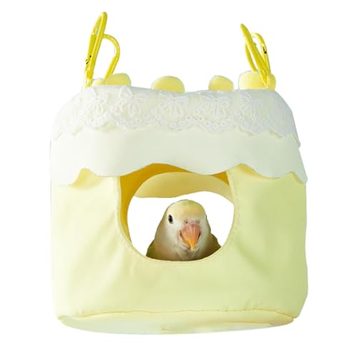 Zuasdvnk Kleines Vogelhaus, Sommervogelhaus,Weiches Vogelbett-Zelt, Vogel-Hängematte - Stabile Vogelschaukel, Hängematte, Bett, Papageienhütte, Haus für Wellensittiche, Nymphensittiche, Zuckergleiter, Zuasdvnk Kleines Vogelhaus, Sommervogelhaus,Weiches Vogelbett-Zelt, Vogel-Hängematte - Stabile Vogelschaukel, Hängematte, Bett, Papageienhütte, Haus für Wellensittiche, Nymphensittiche, Zuckergleiter, von Zuasdvnk