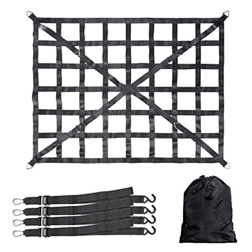 Zuasdvnk Ladeflächennetz, Schwere Ladenetze Pickup Ladeflächennetz Gepäcknetz Verstellbar Frachtnetz Ladenetz Organizer Netz Ladungssicherung für SUV Pickup Truck Anhänger 208 x 127cm Zuasdvnk Ladeflächennetz, Schwere Ladenetze Pickup Ladeflächennetz Gepäcknetz Verstellbar Frachtnetz Ladenetz Organizer Netz Ladungssicherung für SUV Pickup Truck Anhänger 208 x 127cm von Zuasdvnk