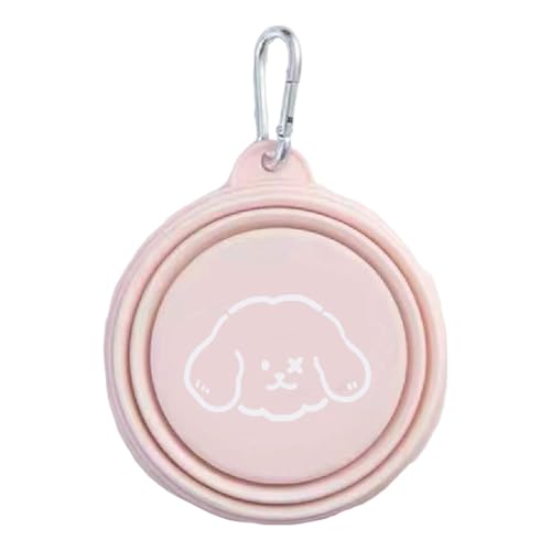 Zuasdvnk Pet Travel Bowl Faltbare Lebensmittelqualität Silikon Wasser Futternapf Tragbare Haustier Futterspender mit Schnalle, Auslaufsicher Leicht zu Reinigen Multifunktionaler Reisenapf für Katzen Zuasdvnk Pet Travel Bowl Faltbare Lebensmittelqualität Silikon Wasser Futternapf Tragbare Haustier Futterspender mit Schnalle, Auslaufsicher Leicht zu Reinigen Multifunktionaler Reisenapf für Katzen von Zuasdvnk