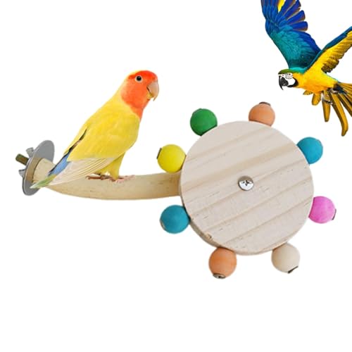 Zuasdvnk Rotierendes Vogelspielzeug, rotierender Vogelbarsch | Holzdrehvogelspielzeug | Vögel Spielen Gymnastikspielzeug, drehbare Holzstange, natürliches Vogelkäfigzubehör aus für Zuasdvnk Rotierendes Vogelspielzeug, rotierender Vogelbarsch | Holzdrehvogelspielzeug | Vögel Spielen Gymnastikspielzeug, drehbare Holzstange, natürliches Vogelkäfigzubehör aus für von Zuasdvnk
