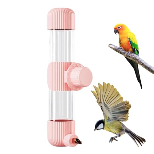 Zuasdvnk Vogelkäfig-Wasserspender | Automatisches -Bewässerungswerkzeug, auslaufsicher, Federung, Wasserspender für Käfig für Finken, Blauhäher, Küken, Vögel Zuasdvnk Vogelkäfig-Wasserspender | Automatisches -Bewässerungswerkzeug, auslaufsicher, Federung, Wasserspender für Käfig für Finken, Blauhäher, Küken, Vögel von Zuasdvnk