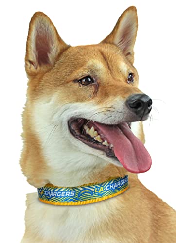 Zubaz NFL Team Verstellbares Haustierhalsband für Hunde und Katzen, Los Angeles Ladegerät, Größe M Zubaz NFL Team Verstellbares Haustierhalsband für Hunde und Katzen, Los Angeles Ladegerät, Größe M von Zubaz