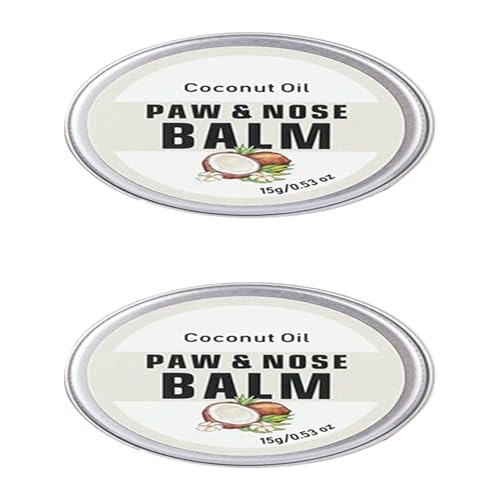 Zubehors 2 Pack Hundepfotenbalsam, Hundeschnauzenbalsam Für Rissige Nasen, Feuchtigkeitscreme Für Rissige Katzenpfoten, Beruhigende Feuchtigkeitscreme, Balsam, Für Haustiere, Hunde Zubehors 2 Pack Hundepfotenbalsam, Hundeschnauzenbalsam Für Rissige Nasen, Feuchtigkeitscreme Für Rissige Katzenpfoten, Beruhigende Feuchtigkeitscreme, Balsam, Für Haustiere, Hunde von Zubehors