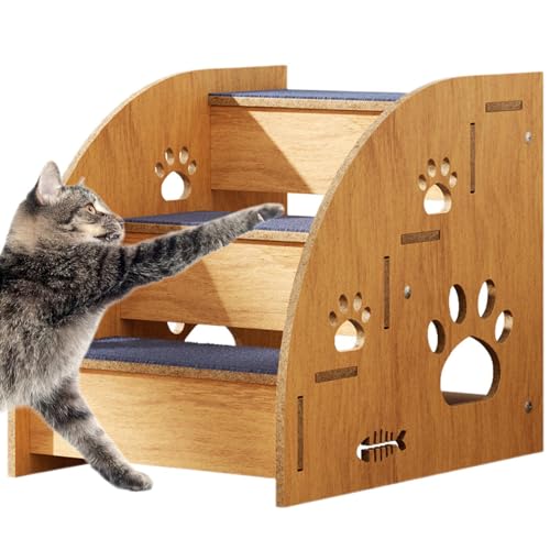 Zubehors Hundetreppe fürs Bett,Hundetreppe fürs Bett | Cat Steps Hunderampe für den Innenbereich - Hundebettstufen, Hundetreppen, Haustierstufen zum Hochbettklettern, Katzentreppen aus, Zubehors Hundetreppe fürs Bett,Hundetreppe fürs Bett | Cat Steps Hunderampe für den Innenbereich - Hundebettstufen, Hundetreppen, Haustierstufen zum Hochbettklettern, Katzentreppen aus, von Zubehors