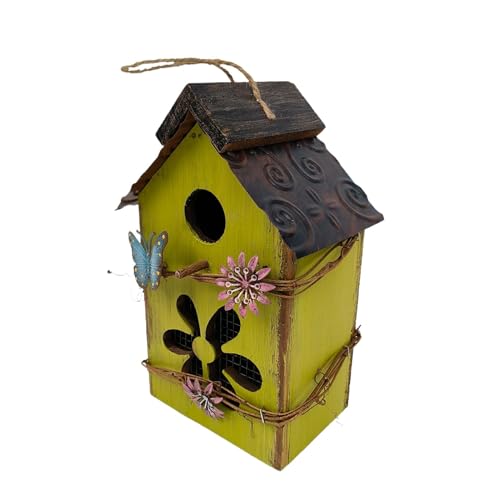 Zubehors Vogelhäuser für draußen,Vogelhaus für draußen | Niedliche Vogelhäuschen aus zum Aufhängen für den Außenbereich | Vogelkäfig, multifunktionale Gartendekoration, schützender dekorativer Zubehors Vogelhäuser für draußen,Vogelhaus für draußen | Niedliche Vogelhäuschen aus zum Aufhängen für den Außenbereich | Vogelkäfig, multifunktionale Gartendekoration, schützender dekorativer von Zubehors