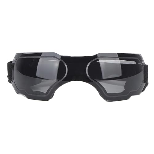 Zudoo Hundesonnenbrille, Haustierbrille, Leicht, UV-Schutz, Atmungsaktiv, Weich, Faltbar, für den Außenbereich (Schwarz) von Zudoo