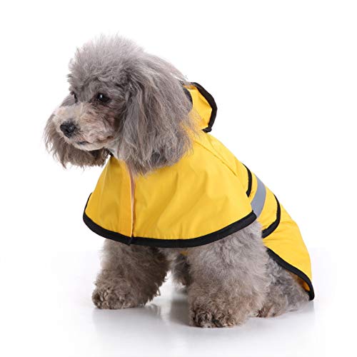 ZumZup Mantel für Hunde, wasserdicht, mit reflektierendem Streifen, gegen Regen, Schnee von ZumZup