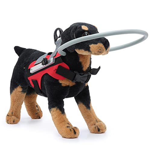 Haustier Blind Halo, Führungsgerät für Blindes Hundegeschirr, Haustier Antikollisionsschutz mit Reflektierender Wirkung, Blindes Haustier (S Durchmesser 22 cm (für 4–10 Haustier Blind Halo, Führungsgerät für Blindes Hundegeschirr, Haustier Antikollisionsschutz mit Reflektierender Wirkung, Blindes Haustier (S Durchmesser 22 cm (für 4–10 von Zunate