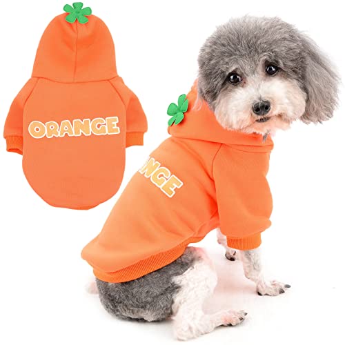 Zunea Hunde-Kapuzenpullover für kleine Hunde, Mädchen, Jungen, warmer Winter, Herbstmantel, weiche Welpenkleidung, kaltes Wetter, Sweatshirt, bunte Haustierbekleidung für Chihuahua, Yorkie, Katzen, Zunea Hunde-Kapuzenpullover für kleine Hunde, Mädchen, Jungen, warmer Winter, Herbstmantel, weiche Welpenkleidung, kaltes Wetter, Sweatshirt, bunte Haustierbekleidung für Chihuahua, Yorkie, Katzen, von Zunea