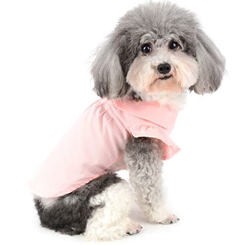 Bedruckte Hunde-T-Shirts XS atmungsaktive Sommer-Haustier-Sweatshirts männliche Hunde süße Hundekleidung Welpenkleidung für kleine und mittlere Hunde 7 Stück Hundehemden weibliche Hunde