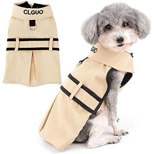 Zunea Vintage Hundekleider für kleine Hunde Mädchen mit D-Ring Sommer Frühling Welpen Kleid Mode Weste Hemd Rock Weibliche Haustier Sommerkleid Kleidung Outfit Hund Kostüm für Chihuahua Yorkie S von Zunea
