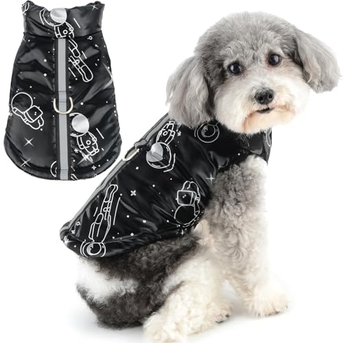 Zunea Wasserdichte Hundejacke Mantel für kleine Hunde Junge weich warm Winter Fleece gefüttert Welpenkleidung mit D-Ring reflektierend kaltes Wetter Puffer Jacke Schneeanzug winddicht Haustier Zunea Wasserdichte Hundejacke Mantel für kleine Hunde Junge weich warm Winter Fleece gefüttert Welpenkleidung mit D-Ring reflektierend kaltes Wetter Puffer Jacke Schneeanzug winddicht Haustier von Zunea