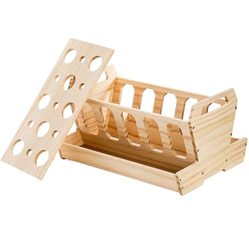 Bunny Hay Feeder Bunny - Robustes Holzregal, kleine Tierfutterstation | Große Meerschweinchen -Feeder -Heuspeicher Hamster, praktisches Haustierzubehör für Käfighütten Innengehäuse täglich Bunny Hay Feeder Bunny - Robustes Holzregal, kleine Tierfutterstation | Große Meerschweinchen -Feeder -Heuspeicher Hamster, praktisches Haustierzubehör für Käfighütten Innengehäuse täglich von Zunetsutock