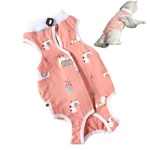 Cat Recovery Onesie - Kragen Alternative Kätzchen -Strampler, Katzenwiederherstellungskleidung | Atmungsaktives Spayabdominales Kätzchen -Recovery -Hemd, Bequemes Kätzchenhemd Nach Spay Für Heimtiere, von Zunetsutock
