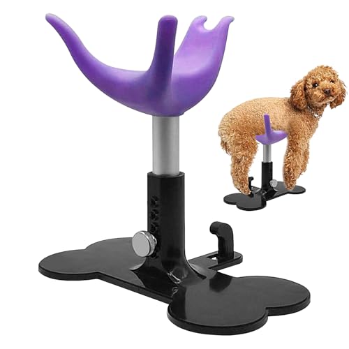 Zunetsutock Fellpflegesessel für kleine Hunde, Welpen-Duschleiter, höhenverstellbare Hilfsbank für Haustierduschen, Trimmen, Styling von Zunetsutock