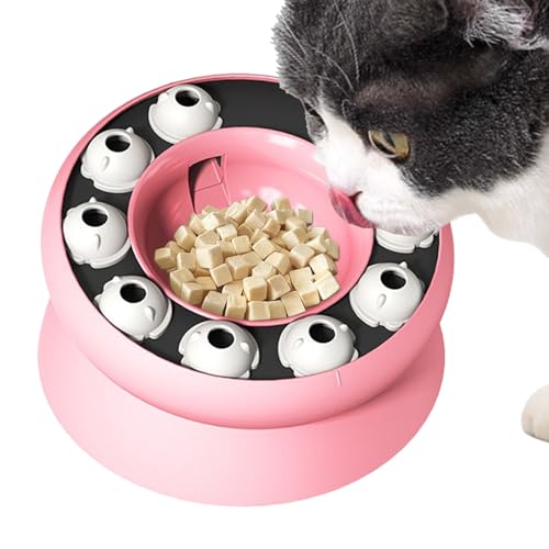Zunetsutock Futternapf Für Langsame Fütterung Katzen,Drehbarer Napf Für Feuchtfutter | Spielzeug Gegen Schlingen Für Zuhause Unterwegs Trockenfutter Langeweile Zunetsutock Futternapf Für Langsame Fütterung Katzen,Drehbarer Napf Für Feuchtfutter | Spielzeug Gegen Schlingen Für Zuhause Unterwegs Trockenfutter Langeweile von Zunetsutock