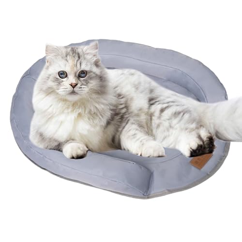 Zunetsutock Haustier-Gel-Pad, Haustier-Kühlpad | Sommer-Katzen-Hunde-Kühlgelmatte - Zusammenklappbare Bettwäsche, erhöhtes Kissen, Kissenmatte für kleine, mittelgroße und große Haustiere für Sofa, von Zunetsutock