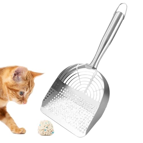 Zunetsutock Katzenstreu -Schaufel, Kochschugel Katze Katze | Ergonomische Griffschaufel, Hohlsand -Sifter für Poop -Sand, Welpenkätzchen Haustierzubehör Zunetsutock Katzenstreu -Schaufel, Kochschugel Katze Katze | Ergonomische Griffschaufel, Hohlsand -Sifter für Poop -Sand, Welpenkätzchen Haustierzubehör von Zunetsutock
