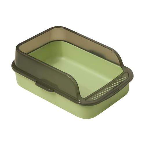 Zunetsutock Kitty Katzentoilette – offene Katzentoilette – Geruchskontrolle, hygienische Pfanne, auslaufsichere Katzentoilette, leicht zu reinigende Katzentoilette, hohe Seite Katzentoilette für Zunetsutock Kitty Katzentoilette – offene Katzentoilette – Geruchskontrolle, hygienische Pfanne, auslaufsichere Katzentoilette, leicht zu reinigende Katzentoilette, hohe Seite Katzentoilette für von Zunetsutock